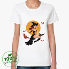 Женская футболка органик