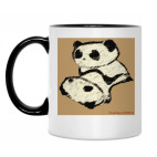 Кружка двухцветная