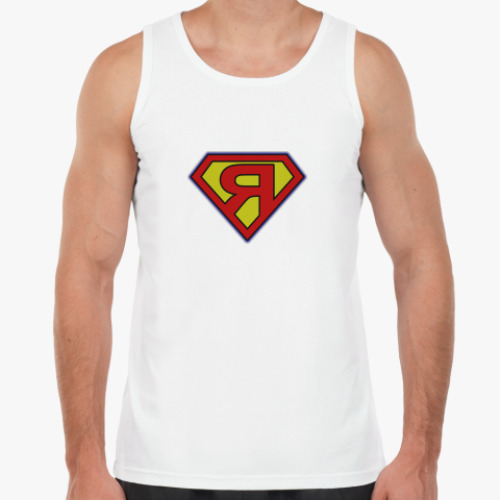 Майка с принтом Я!