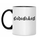 Кружка двухцветная