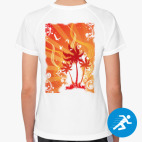 Женская спортивная футболка