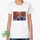 Женская футболка органик