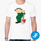 Мужская спортивная футболка