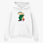 Толстовка худи оверсайз