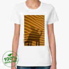 Женская футболка органик