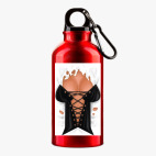 Металлическая бутылка 400 мл UV-DTF