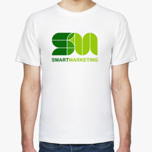 Футболка с принтом SmartMarketing