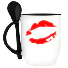 Кружка с ложкой