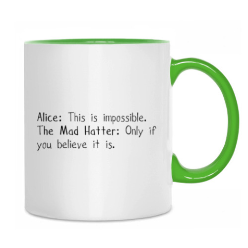 Кружка Алиса в стране чудес/ Alice in wonderland