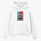 Толстовка худи оверсайз