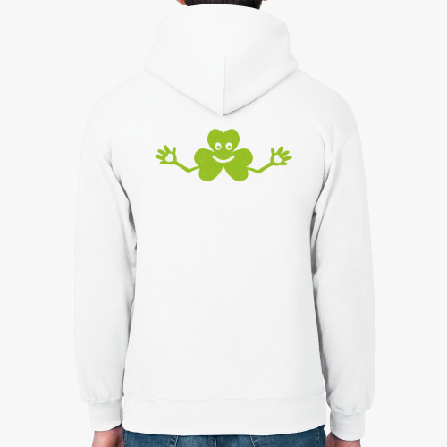 Толстовка худи с принтом Обними меня (Hug me)