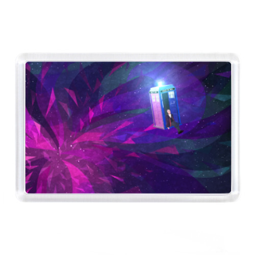 Магнит с принтом Доктор Кто/Doctor Who