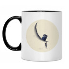 Кружка двухцветная