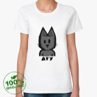 Женская футболка органик