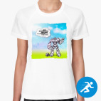 Женская спортивная футболка