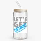 Банка с бамбуковой крышкой