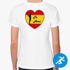 Женская спортивная футболка