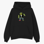 Толстовка худи оверсайз