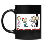 Кружка цветная UV-DTF