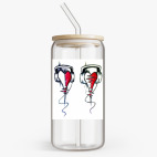 Банка с бамбуковой крышкой