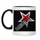 Кружка двухцветная