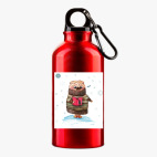 Металлическая бутылка 400 мл UV-DTF