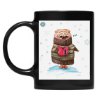 Кружка цветная UV-DTF