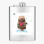 Фляжка стальная