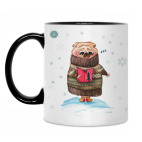 Кружка двухцветная