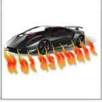 Hot asphalt