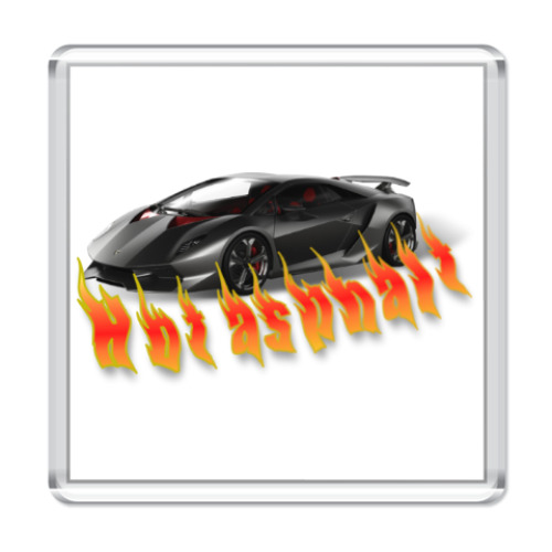 Магнит Hot asphalt