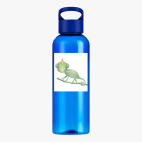 Прозрачная спортивная бутылка