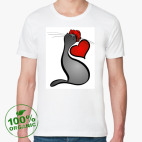 Мужская футболка органик