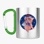 Кружка с карабином