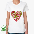 Женская футболка органик