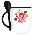 Кружка с ложкой