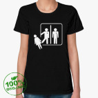 Женская футболка органик