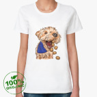 Женская футболка органик