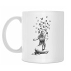 Девушка и бабочки