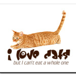 I love cats, but I can't eat..