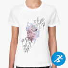 Женская спортивная футболка