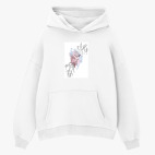 Толстовка худи оверсайз