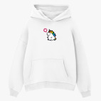 Толстовка худи оверсайз