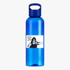 Прозрачная спортивная бутылка