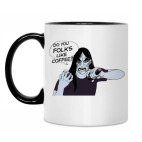 Кружка двухцветная