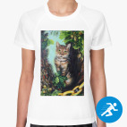 Женская спортивная футболка