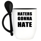 Кружка с ложкой