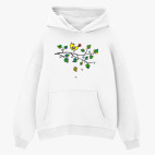 Толстовка худи оверсайз