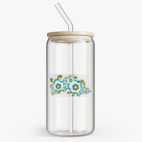 Банка с бамбуковой крышкой