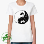 Женская футболка органик